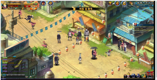 나루토 온라인 스크린샷(출처=게임동아)