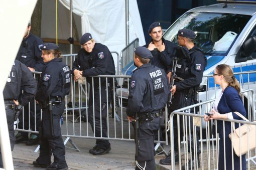 G20 기간중 회담장 및 숙소 주변에 배치된 경찰