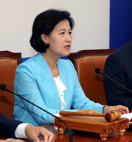 추미애 더불어민주당 대표