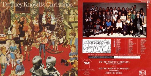 영국 ‘밴드 에이드’의 음반 ‘Do they Know it‘s Christmas’.