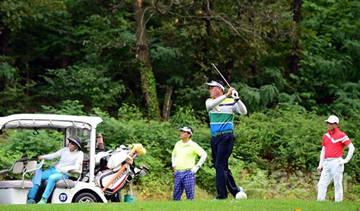 경기도 양주시 레이크우드골프장은 새 고속도로 개통으로 접근성이 부쩍 향상됐다는 평가를 받는다. 레이크우드골프장에서 열렸던 제4회 바이네르 아마추어 골프대회 한강이남 지역 예선의 모습. 스포츠동아DB