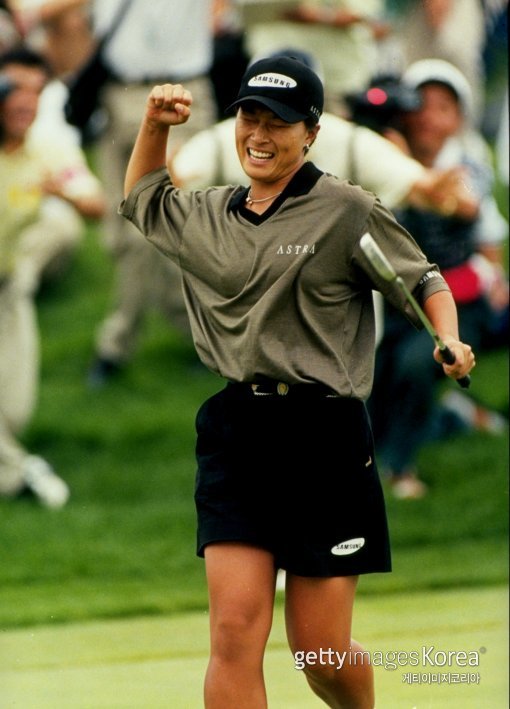 1998년 US오픈 우승 당시 박세리. 사진=ⓒGettyimages이매진스