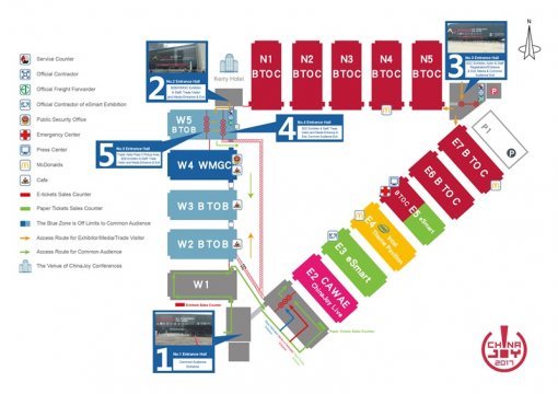<차이나조이 플로어 플랜>(출처=게임동아)