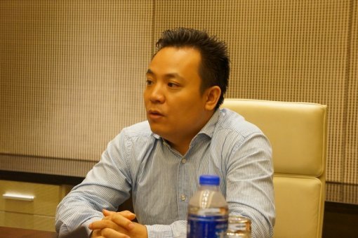 천마시공 리우후이청 대표(출처=게임동아)