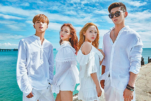 혼성그룹 카드(KARD). 사진제공｜DSP미디어