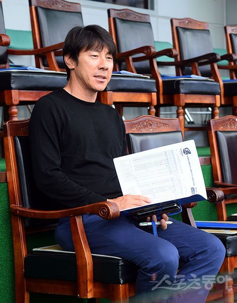 축구대표팀 신태용 감독. 스포츠동아DB