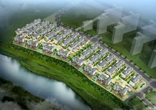 동탄2신도시 중흥S-클래스 더 테라스 B5,6블록 조감도(자료:중흥건설)