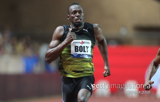 ‘인간탄환’ 우사인 볼트는 8월 4일부터 런던에서 개막하는 국제육상경기연맹(IAAF) 세계육상선수권대회를 마지막으로 선수생활을 마감한다. 볼트는 자신이 세계기록을 보유한 100m와 400m 계주에만 출전한다. 사진=ⓒGettyimages이매진스