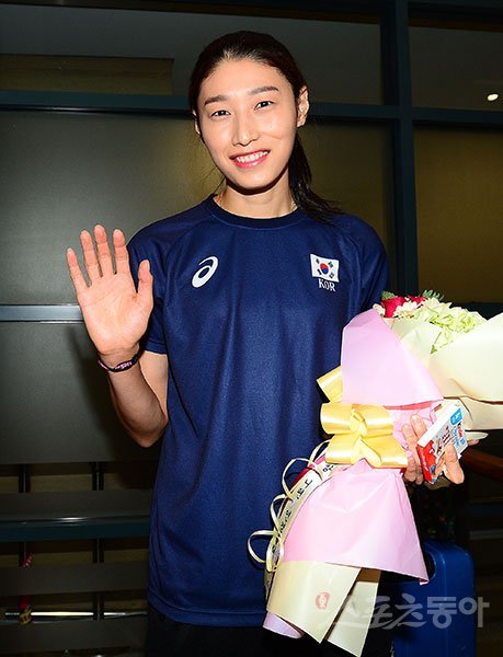 여자배구대표팀 김연경. 스포츠동아DB