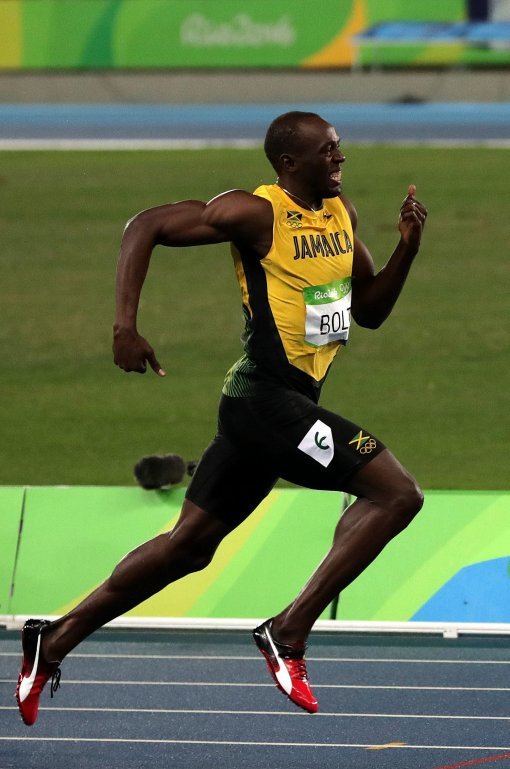 자메이카의 육상선수 우사인 볼트는 3회에 걸쳐 100m 세계신기록을 세웠다. 동아일보DB