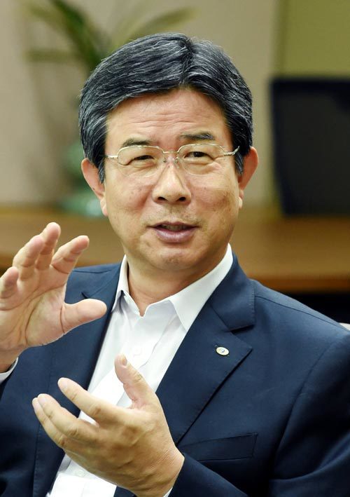 김영섭 부경대 총장은 “청년이 도전을 두려워하지않도록 기성세대가 더 많은 도움을 줘야 한다”고 강조했다. 부경대 제공