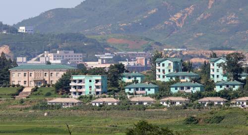 사진=북한 기정동 마을(동아일보DB)