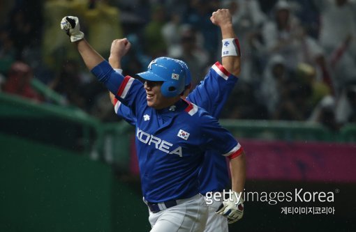 인천아시안게임 당시 강정호. 사진=ⓒGettyimages이매진스