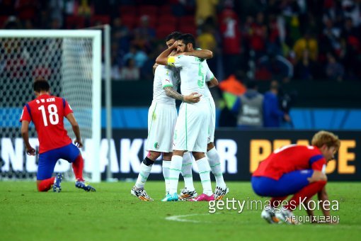 2014 브라질 월드컵 알제리전 모습. 사진=ⓒGettyimages이매진스