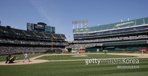 메이저리그 낮 경기 장면. 사진=ⓒGettyimages이매진스