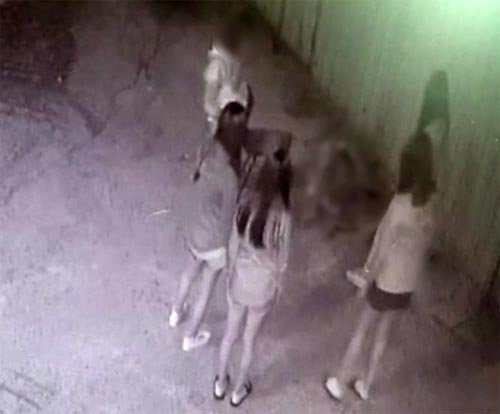 사진=부산 여중생 폭행 사건 CCTV 화면