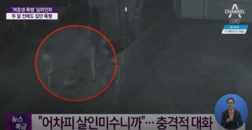 채널A 방송 캡처