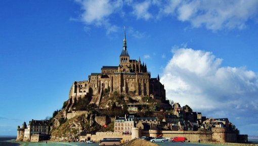 <바다 위의 성, 몽생미셸_사진제공: 모두투어>