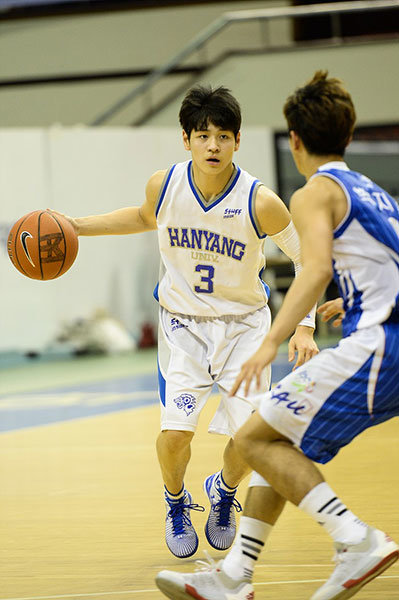 한양대 유현준. 사진제공 ㅣ 대학농구연맹