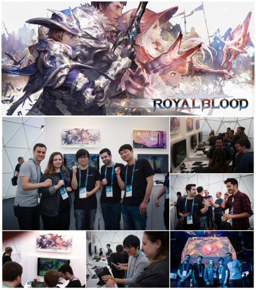 로열 블러드  ‘유나이트 유럽 2017’ 시연 현장(출처=게임동아)