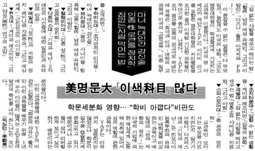 1995년 9월 18일자 동아일보 31면 기사