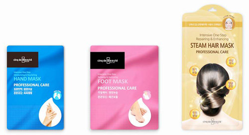 동원시스템즈가 특허 기술을 활용해 출시한 마스크팩 3종. 동원그룹 제공