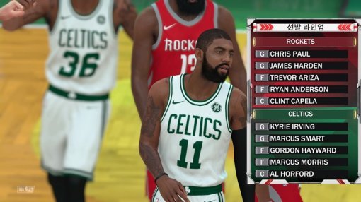 NBA2K18 이미지(출처=게임동아)