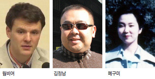 웜비어-김정남-메구미 거론… 대북 인권 카드도 꺼내