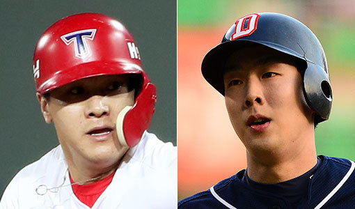 KIA 김선빈-두산 박건우(오른쪽). 사진｜스포츠동아DB·스포츠코리아