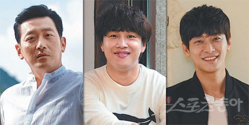 배우 하정우, 차태현, 주지훈(왼쪽부터)이 뭉친 영화 ‘신과 함께’가 예고 영상 공개만으로 개봉 3개월 전부터 뜨거운 관심을 받고 있다. 스포츠동아DB