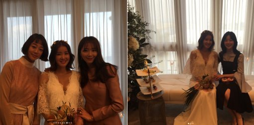 사진=오윤아·한선화 인스타그램