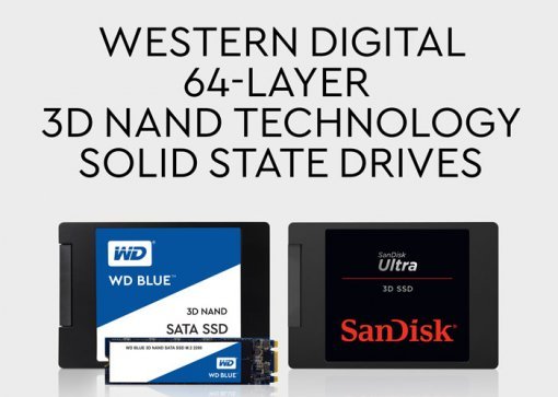 64단 3D낸드를 적용한 WD와 샌디스크의 SSD(출처=IT동아)