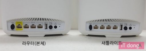 후면 인터페이스의 모습(출처=IT동아)