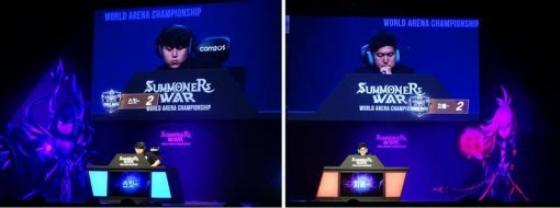 (좌) 스킷 이장호 선수, (우) 지돌 김진태 선수 / 게임동아