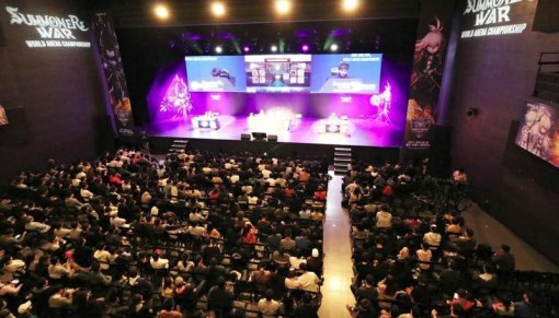 SWC 한국대표 선발전 행사 전경 / 컴투스 제공