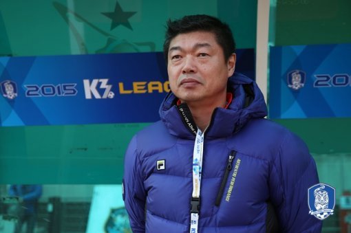 화성FC 감독 시절 김종부. 사진제공｜대한축구협회