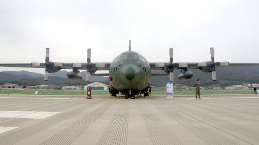 대한민국 공군이 운용하고 있는 C-130H 기종.