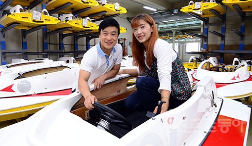 심상철-박설희 경정선수 부부. 김종원 기자 won@donga.com