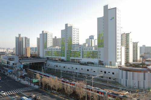 국내 첫 대학생 특화 행복주택 단지인 서울 마포구 성산동 가좌지구(자료:동알일보DB)