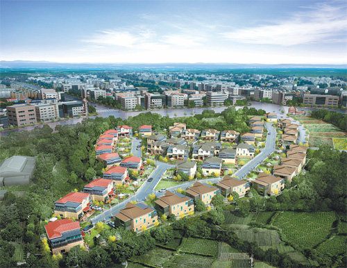 파인힐타운 조감도