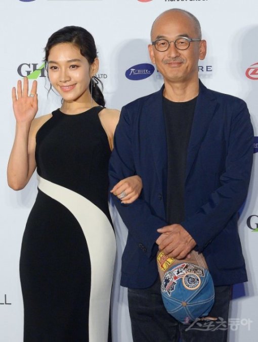 배우 최희서와 ‘박열’ 이준익 감독. 사진=스포츠동아 DB