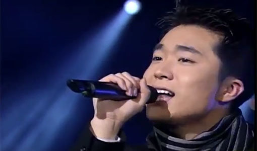 1집 To Heaven 당시 조성모. 사진｜유튜브 캡쳐