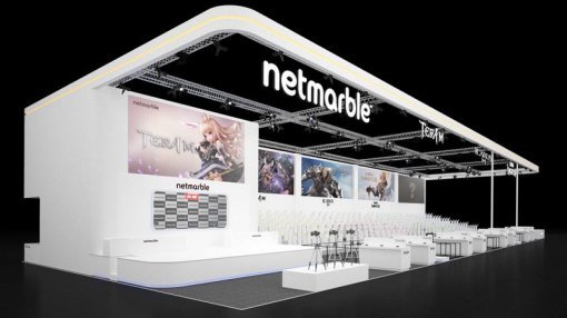 넷마블 지스타 2017 전시관 조감도(출처=게임동아)