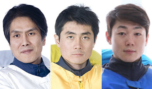 황만주-김희용-김응선(왼쪽부터)