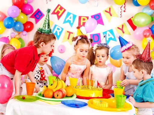 미국 어린이의 생일 파티