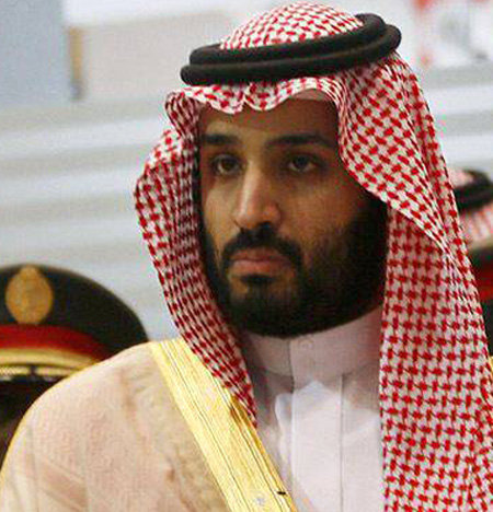사우디아라비아 왕세자인 무함마드 빈 살만 알 사우드는 개혁적인 정책 못지않게 반대파와 잠재적 경쟁 대상들에 대한 강력한 탄압을 통해서 자신의 영향력을 키우고 있다. 사진 출처 위키피디아