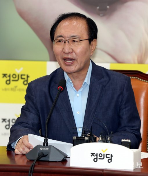 노회찬 정의당 원내대표