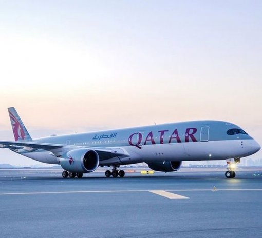카타르 항공 여객기. 사진=카타르 항공 인스타그램