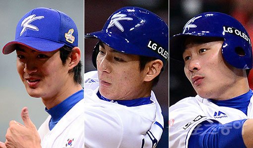 야구대표팀 구자욱-이정후-김하성(왼쪽부터). 스포츠동아DB