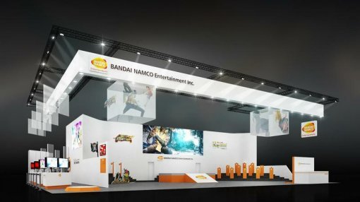 반다이남코엔터테인먼트 부스 조감도(출처=게임동아)